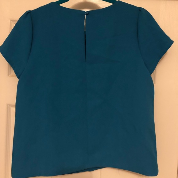 Boxy Blue Top - Picture 3 of 4